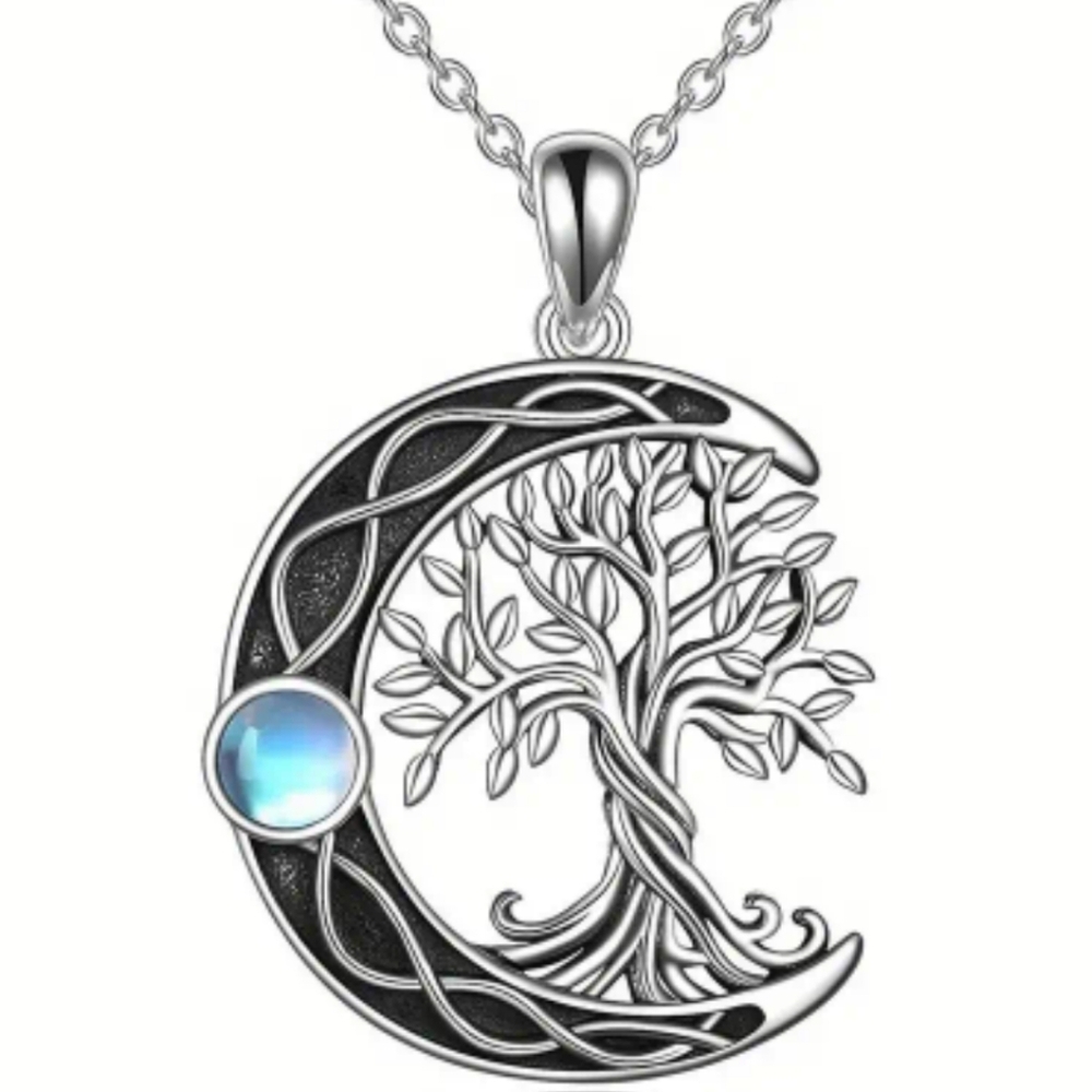 Moon & Tree of Life Pendant